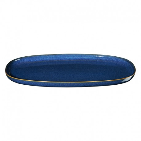 Prato Oval 30x18cm Azul Meia-Noite – Saisons - Asa Selection ASA SELECTION ASA27201119