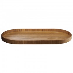 Tabuleiro em Madeira Oval 44x22,5cm - Wood - Asa Selection