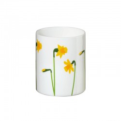 Porta-Velas Narciso 9cm - Springtime Branco - Asa Selection