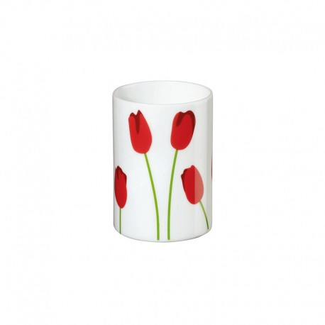 Porta-Velas Tulipa 7,8cm - Springtime Branco - Asa Selection ASA SELECTION ASA86110195