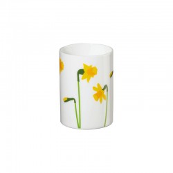 Porta-Velas Narciso 7,8cm - Springtime Branco - Asa Selection