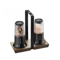 Conjunto de Moinho de Pimenta e Sal - X-Plosion Preto - Gefu