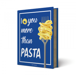 Pasta Set 'I Love You More Than Pasta' - Gift Novels - Easy Life EASY LIFE ELR3273GIFN