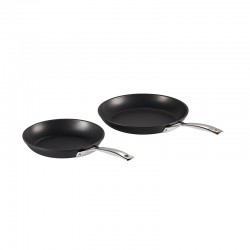 Non-Stick 2-piece Frying Pan Set Black - Le Creuset