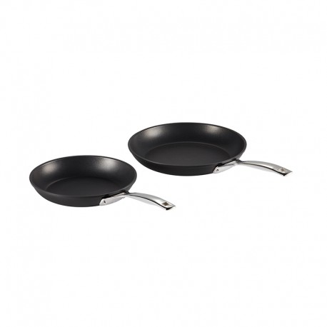 Non-Stick 2-piece Frying Pan Set Black - Le Creuset LE CREUSET LC51801000010002
