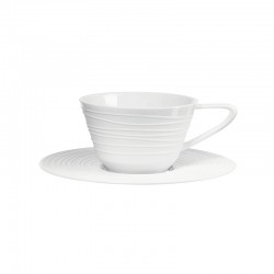 Espresso Cup with Saucer Ø8cm - Mood White - Asa Selection ASA SELECTION ASA14001025
