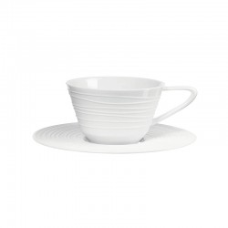 Taza Espresso con Platillo Ø8cm - Mood Blanco - Asa Selection ASA SELECTION ASA14001025