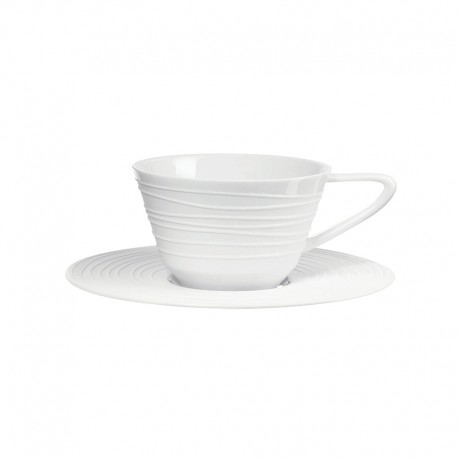 Espresso Cup with Saucer Ø8cm - Mood White - Asa Selection ASA SELECTION ASA14001025