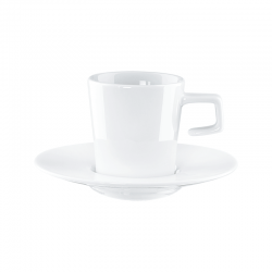 Taza para Capuccino con Platillo 180ml - Cafe Al Bar Blanco - Asa Selection ASA SELECTION ASA19610097