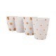 Set of 4 Mugs 150ml - Doro White And Gold - Asa Selection ASA SELECTION ASA90010425