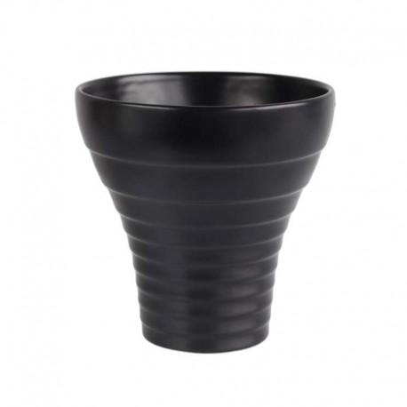 Vase 18cm Black - Steps - Asa Selection ASA SELECTION ASA9302304