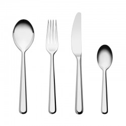 Set of 4 Cutlery Pieces - Amici - Alessi ALESSI ALESBG02S4