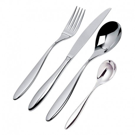 Cutlery Set 4 Pieces - Mami Silver - Alessi ALESSI ALESSG38S4M