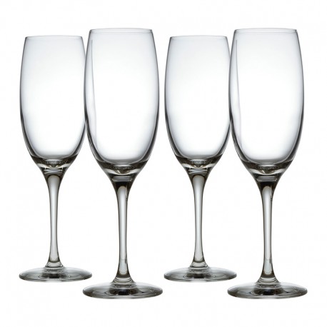 Set of 4 Champagne Flutes - Mami XL - Alessi ALESSI ALESSG119/9S4