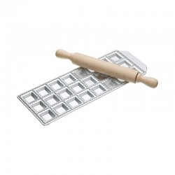 Placa Raviolis Clásicos - Raviolamp Nº24 Plata - Imperia IMPERIA IMP304