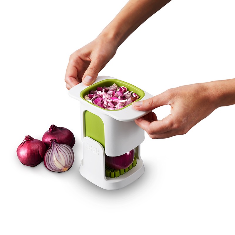 Vegetable Chopper Chopcup White Joseph Joseph
