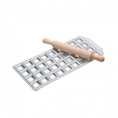 Molde Para Raviolis Clássicos - Raviolamp Nº36 Prata - Imperia IMPERIA IMP308