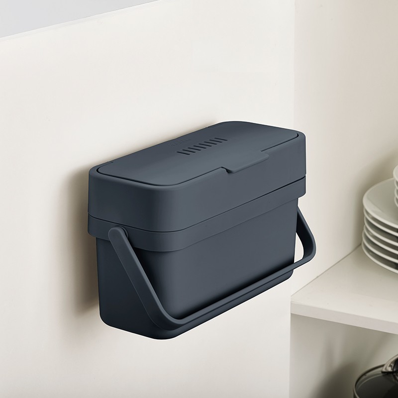 Food Waste Bin Dark Grey - Compo4 - Joseph Joseph