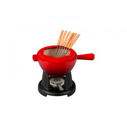 Cast Iron Fondue Set Mode Cerise - Le Creuset LE CREUSET LC60020000602460