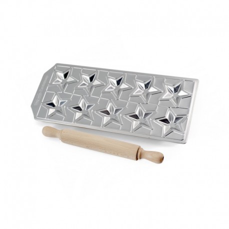 Molde Para Raviolis Estrela - Raviolamp Nº1 Prata - Imperia IMPERIA IMP312