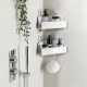 Set 2 Corner Shower Shelfs - Easystore White - Joseph Joseph JOSEPH JOSEPH JJ70550