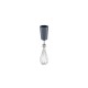 Hand Blender with Accessories Grey - Plissé - Alessi ALESSI ALESMDL10SG