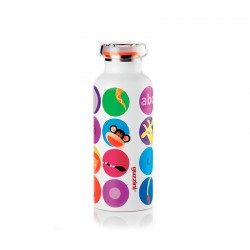 S Thermal Travel Bottle - Energy Hello! Colored - Guzzini