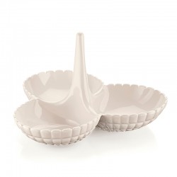 Hors D'Oeuvres Dish Milk White - Tiffany - Guzzini