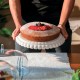 Juego para Torta Pequeño Blanco Leche - Tiffany - Guzzini GUZZINI GZ199501156