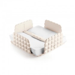 Square Table Napkin Holder Milk White - Tiffany - Guzzini