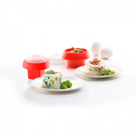 Kit Huevo (x2) Rojo - Lekue LEKUE LK3402400S01U008