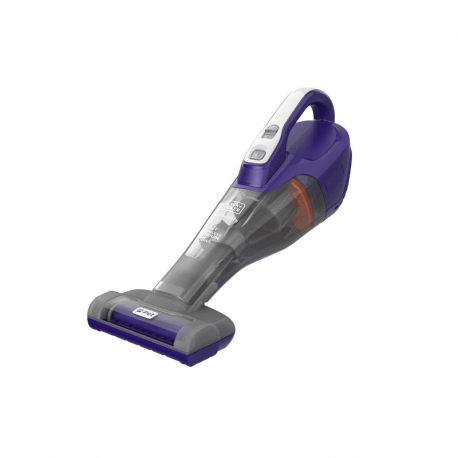 12V 1,5Ah Hand Vacuum Cleaner for Pets Purple - Black Decker BLACK DECKER DVB315JP