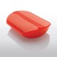 Estuche Vapor + Bandeja 3-4 Pers Rojo - Lekue LEKUE LK3402600R10U004