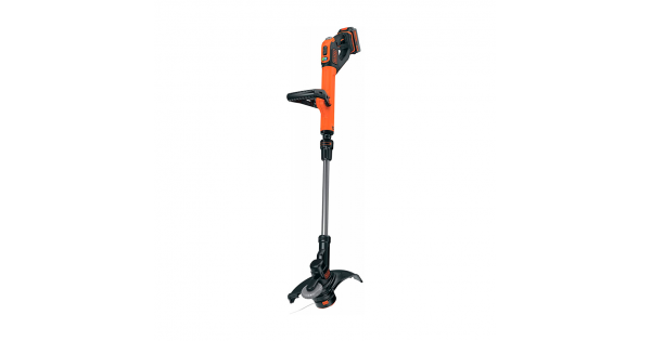 18V 4 0Ah 30cm Easy Feed Trimmer Orange Black Decker