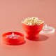 Mini Microwave Popcorn Set 1Uds Red - Lekue LEKUE LK0202227S02M017