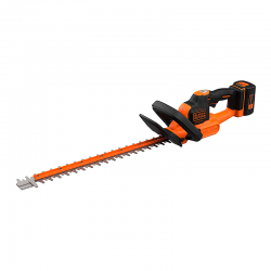 36V Cordless 2.5Ah Hedge Timmer with Sawblade Orange - Black Decker