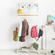 Kids Coat Rack With Panel White - Tower - Yamazaki YAMAZAKI YMZ5175