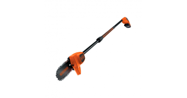 18V 2Ah 20cm Telescopic Chainsaw Orange Black Decker