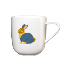 Caneca Coelha Karla - Coppa Kids Branco - Asa Selection