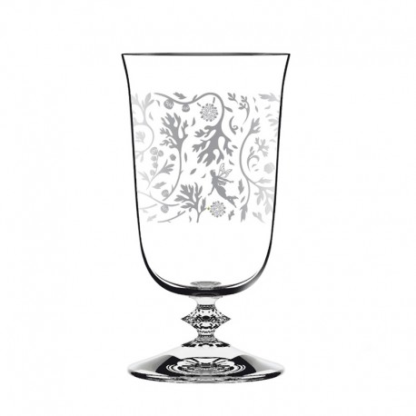 Set of 6 Glasses - Wormwood Alto-Ball Pattern Clear - Italesse ITALESSE ITL3352P