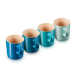 Set de 4 Tazas Metallics Azul 350ml - Le Creuset LE CREUSET LC69113358139031