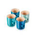 Set de 4 Tazas Metallics Azul 350ml - Le Creuset LE CREUSET LC69113358139031