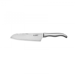 Cuchillo Santoku 13cm con Mango de Acero Inoxidable - Le Creuset