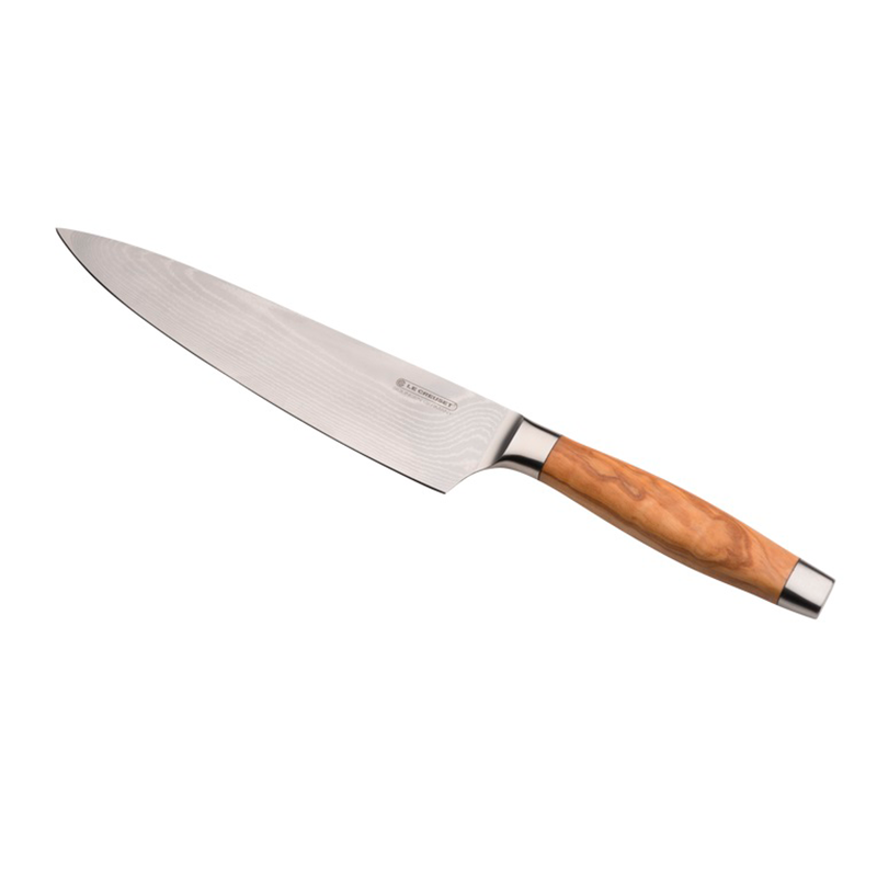 Cuchillo cocinero de 20 cm con mango de madera