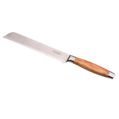 Bread Knife with Olive Wood Handle Steel - Le Creuset LE CREUSET LC98000520000200