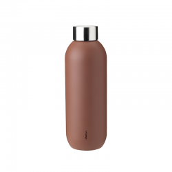Vacuum Insulated Bottle 600ml Rust - Keep Cool - Stelton