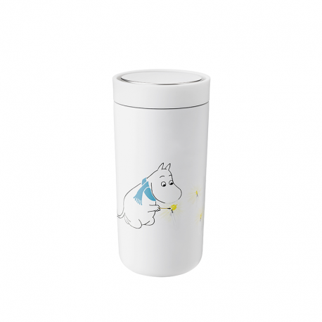 To Go Vacuum Insulated Cup Moomin 400ml Frost - To Go Click - Stelton STELTON STT1371-6