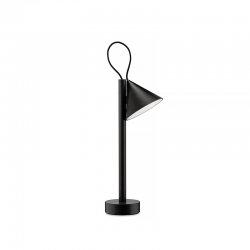 Rechargeable Portable Lamp Black - Tsumiki - Alessi