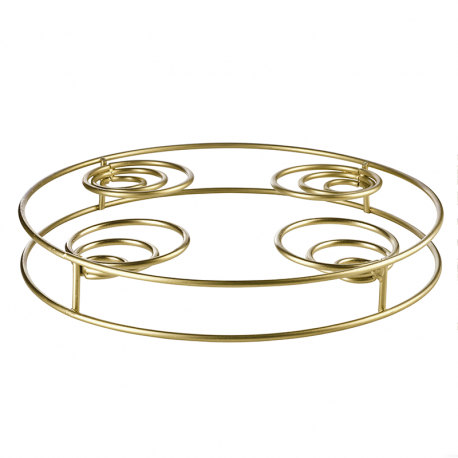 Round Candle Holder Ø24,5cm - À Table D'Or Gold - Asa Selection ASA SELECTION ASA99500425