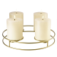 Round Candle Holder Ø24,5cm - À Table D'Or Gold - Asa Selection ASA SELECTION ASA99500425
